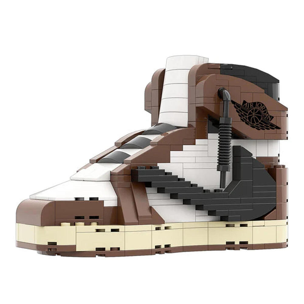 Sneaker Brick: Travis Scott AJ1 High with Mini Figure